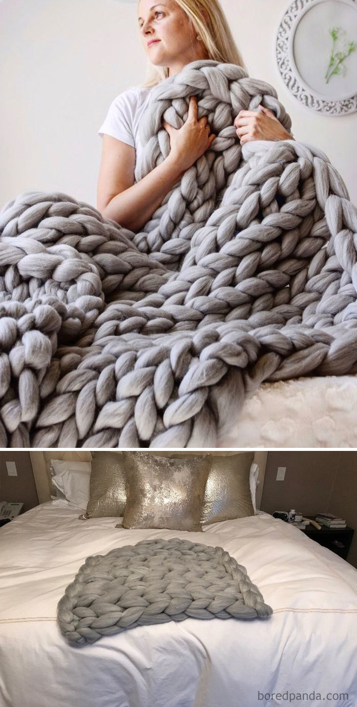 My Little Sister Ordered A Blanket Online