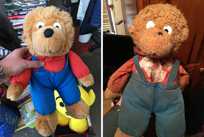 I Found A Brand New Version Of My Childhood Teddy Bear At A Flea Market I Found A Brand New Version Of My Childhood Teddy Bear At A Flea Market