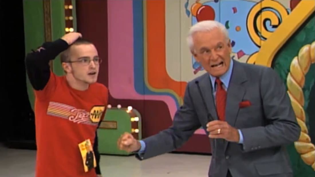 Resultado de imagen de Aaron Paul, The Price is Right