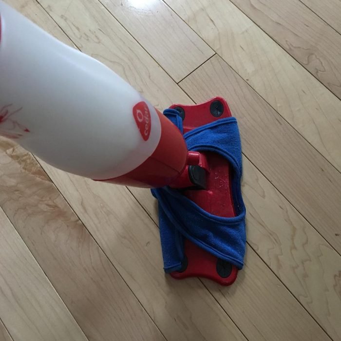 babero para limpiar piso