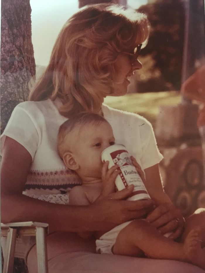 My Mom Showing Off Her Parenting Skills 1978 My Mom Showing Off Her Parenting Skills 1978