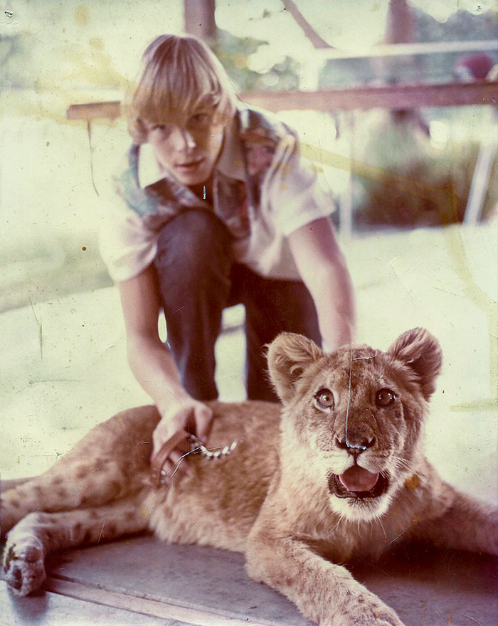 My Father And His Pet Lion Priscilla, California 1970's My Father And His Pet Lion Priscilla, California 1970
