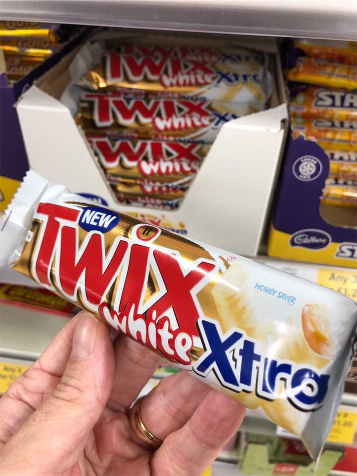 Tesco Is Now Selling White Chocolate Twix Xtra At Only 80p - Small Joys