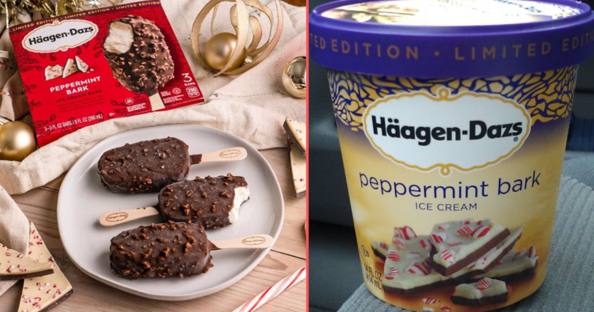 haagen dazs peppermint bark ice cream haagen dazs peppermint bark ice cream