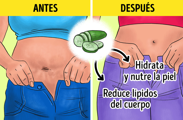 10 Alimentos que puedes incluir en tu dieta para luchar contra la celulitis y algunas recomendaciones para disminuirla