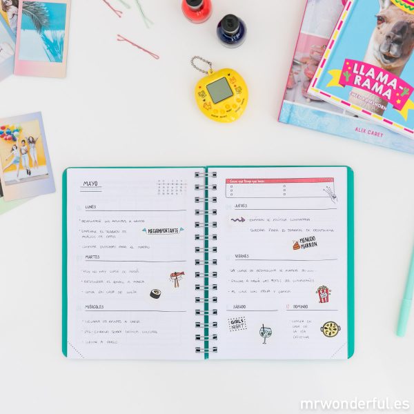 Agenda wonder semanal