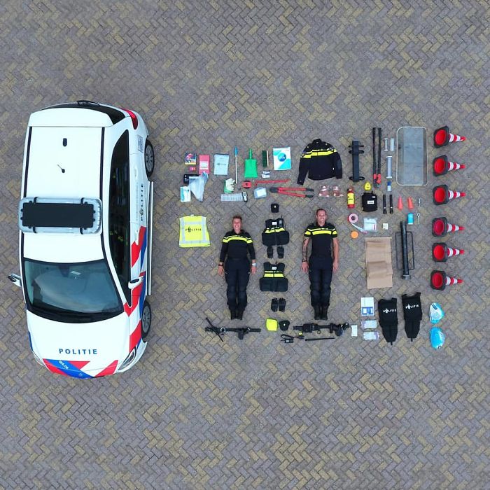 The Contents Of A Dutch Police Car The Contents Of A Dutch Police Car