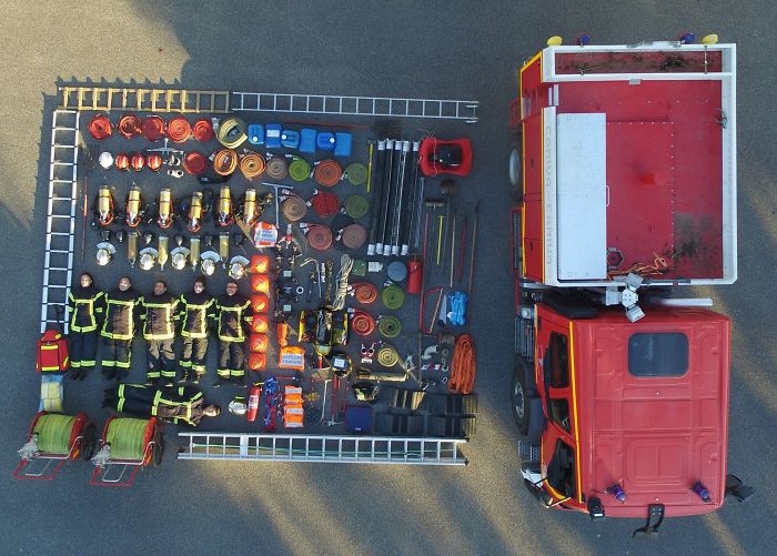 French Fire Truck (The Firefighters Of Mazières) French Fire Truck (The Firefighters Of Mazières)