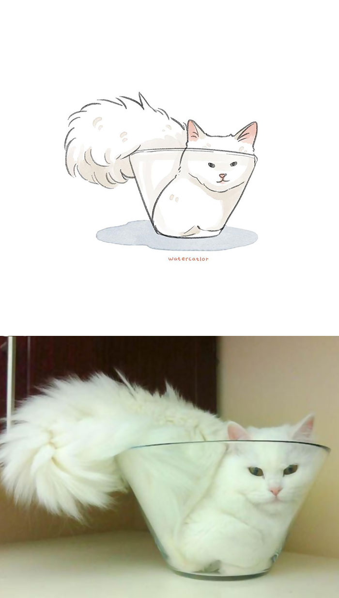 Digital-Watercolor-Cat-Paintings-Watercatlor Digital-Watercolor-Cat-Paintings-Watercatlor