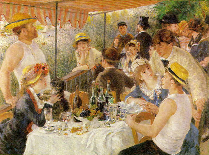Dappled Light And Happy Party-Time People, It’s Renoir Dappled Light And Happy Party-Time People, It’s Renoir