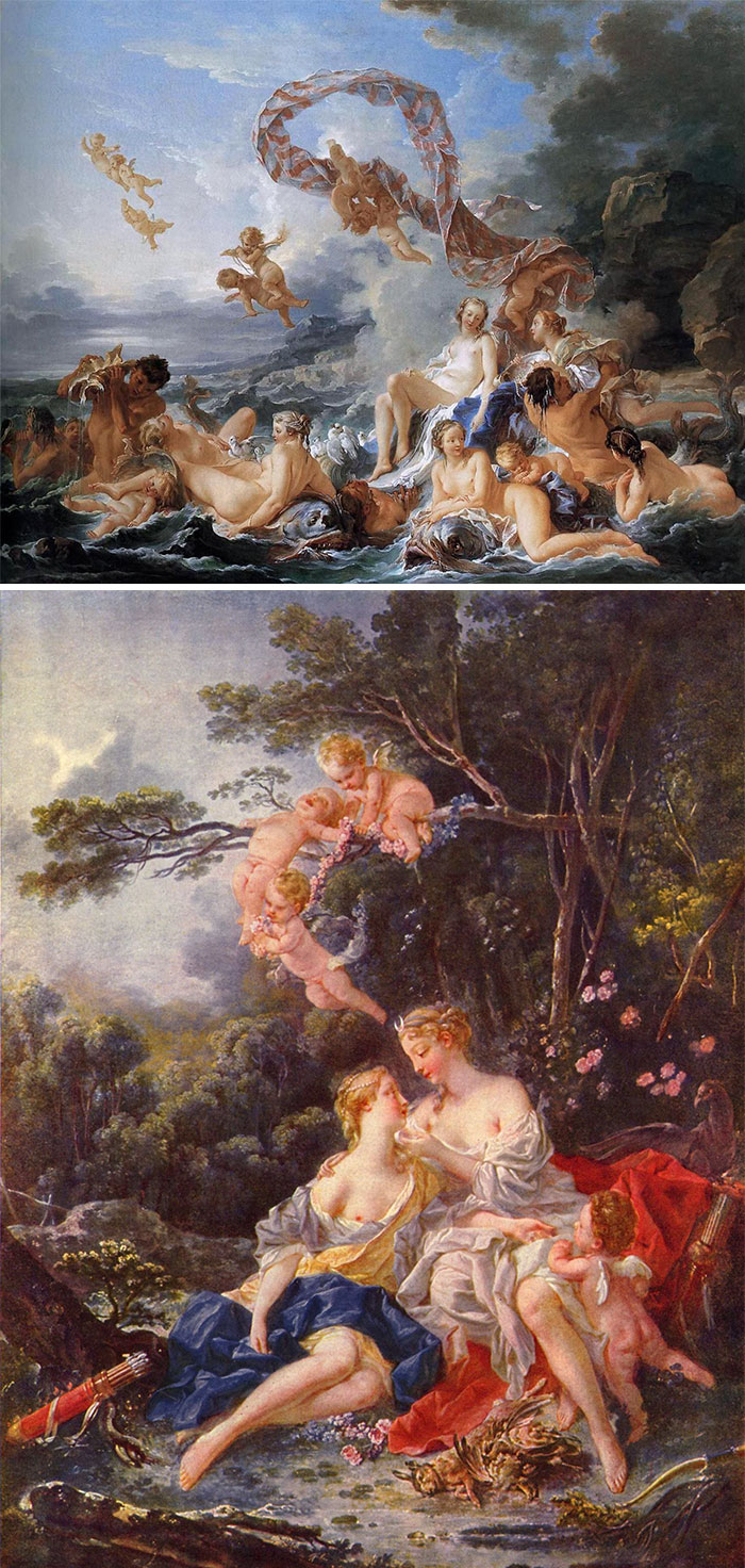 If The Painting Could Easily Have A Few Chubby Cupids Or Sheep Added (Or Already Has Them), It’s Boucher If The Painting Could Easily Have A Few Chubby Cupids Or Sheep Added (Or Already Has Them), It’s Boucher