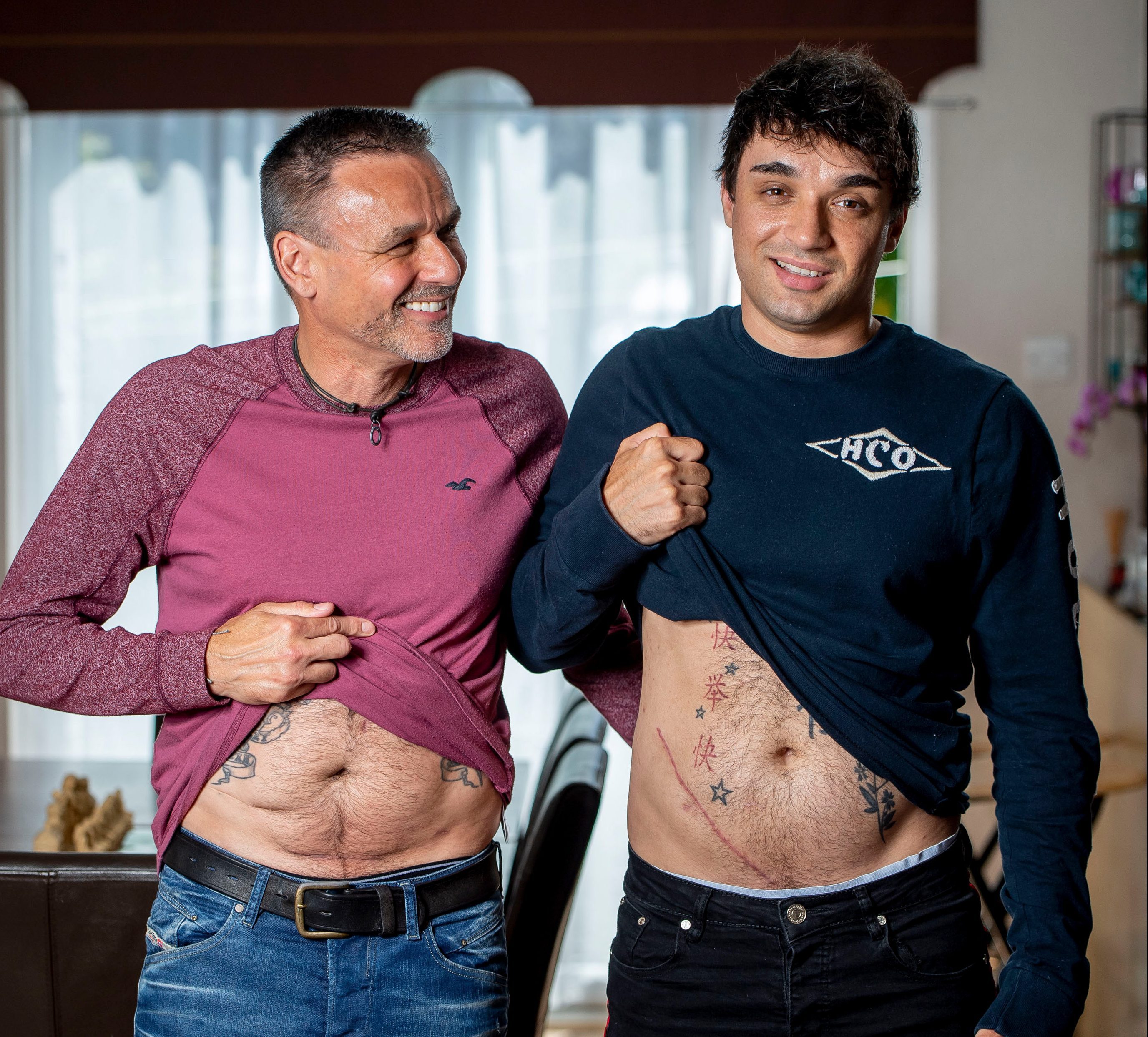 Dad Scott Morlen secretly donated a kidney to his son Lewis, after the 26-year-old refused a family donation despite doctors warning he was on borrowed time