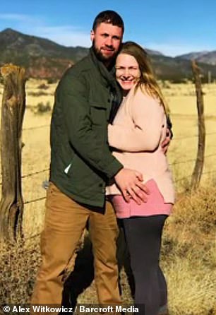 Childhood sweethearts: Matt and Ashley had been together since meeting in high school as teenagers