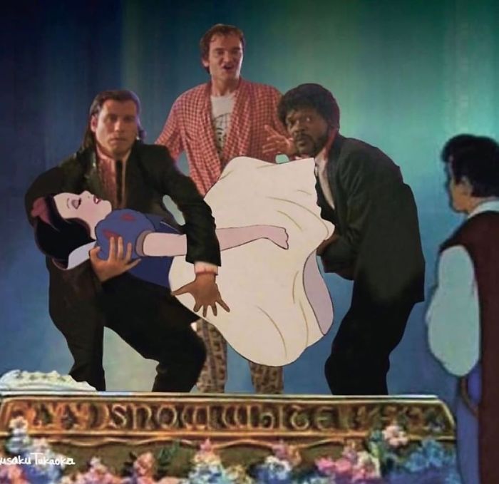 Artist Makes Politically Incorrect Collages Of Disney Characters And This Will Affect His Childhood Artist Makes Politically Incorrect Collages Of Disney Characters And This Will Affect His Childhood