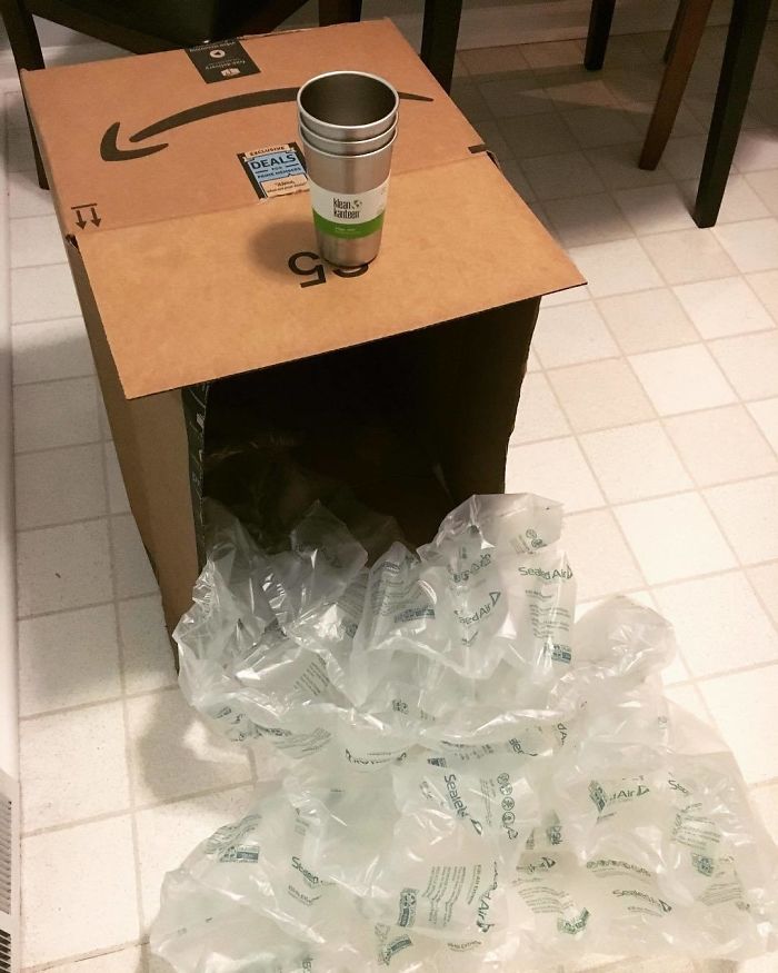 This Much Packaging For This Small Of An Eco Friendly Product No Less. This Is Just So Laughably Bad This Much Packaging For This Small Of An Eco Friendly Product No Less. This Is Just So Laughably Bad