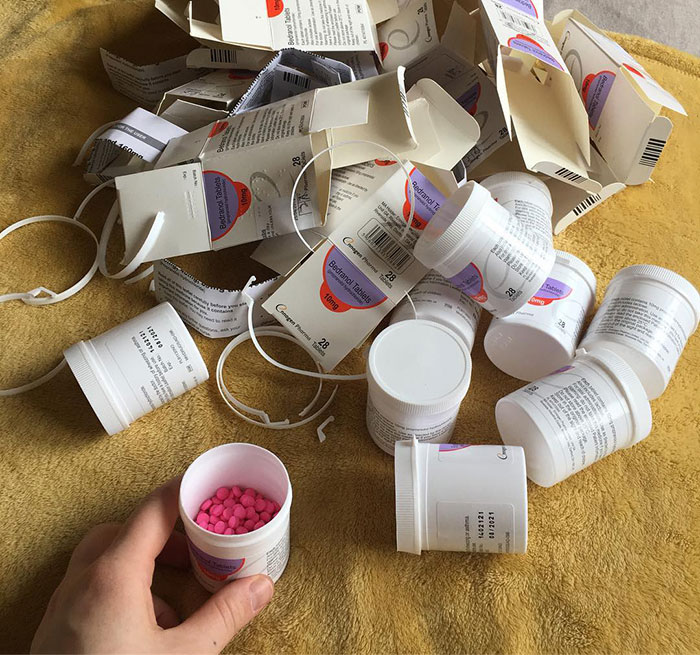 I Picked Up Three Months Worth Of Anxiety Medication I Picked Up Three Months Worth Of Anxiety Medication