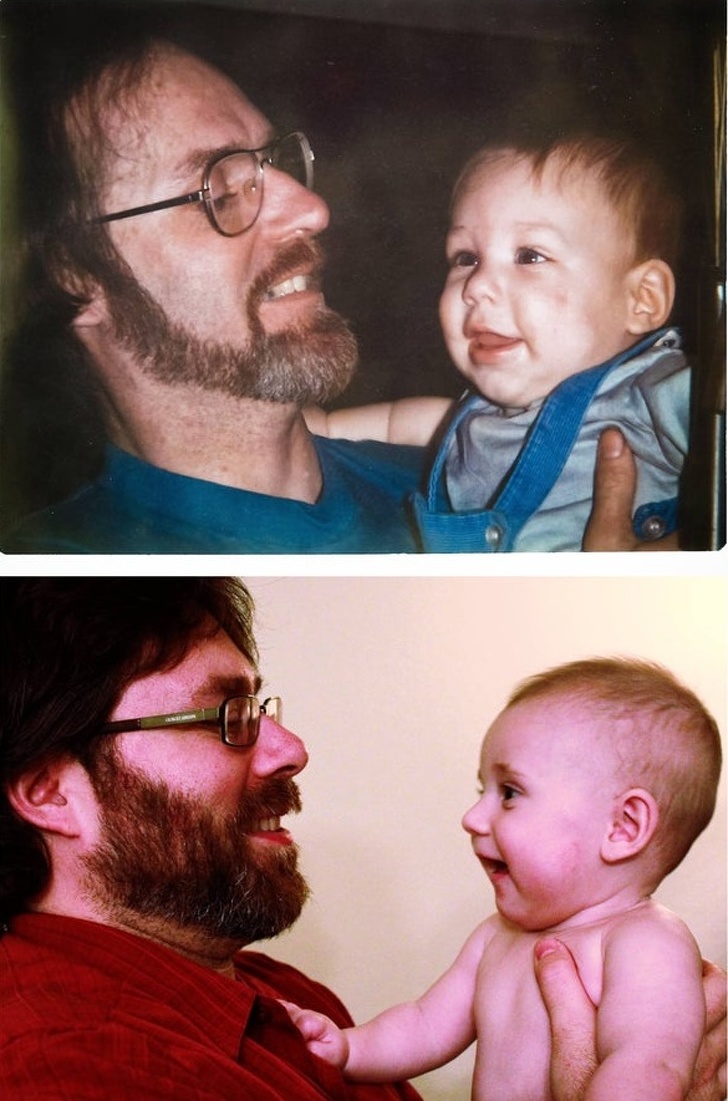 20 Family Photos Proving Nature Is a True Copy Machine