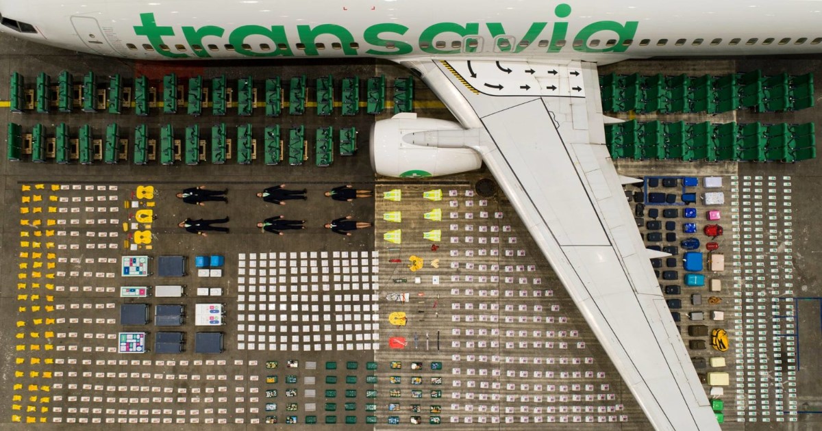 carry on transavia