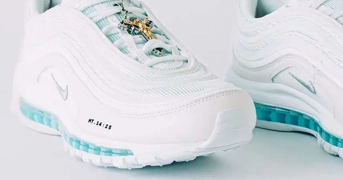 These Limited-Edition Shoes Filled With Holy Water And Blessed By A ...