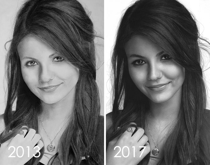 My Drawing Improvement 2013 - 2017