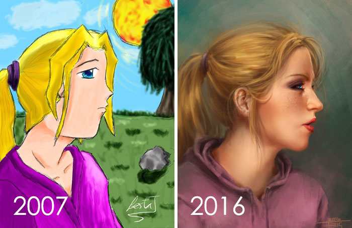 A Little Evolution Trough The Time