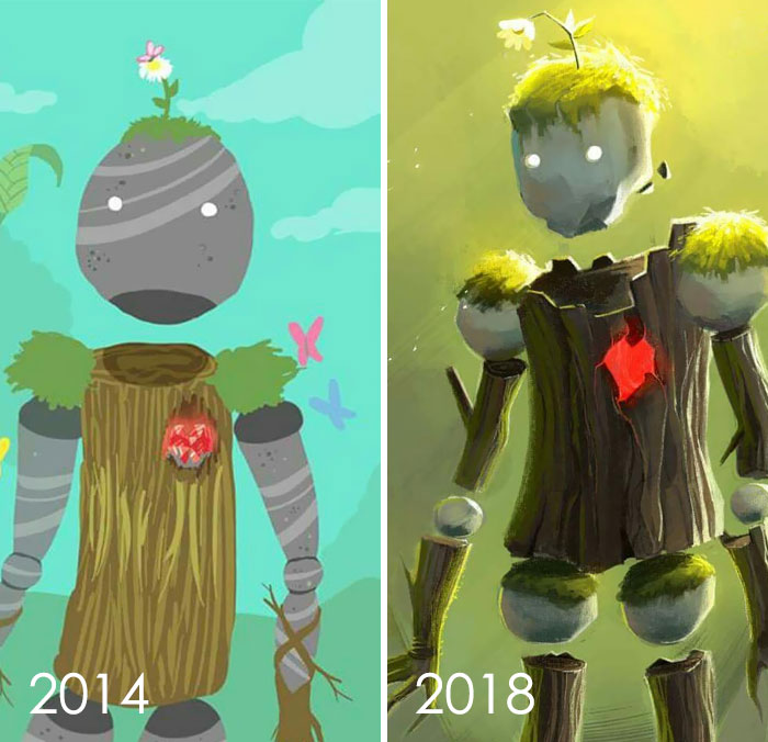 A Remake Of An Old Drawing From 2014. It