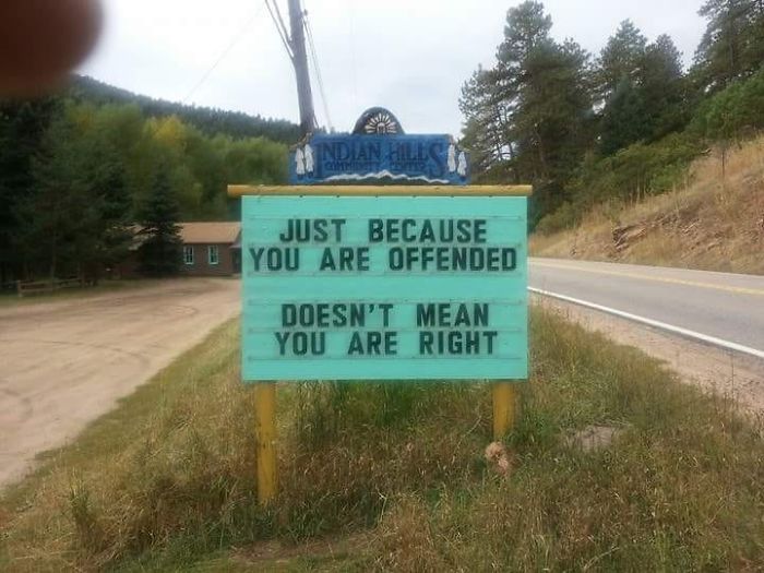 Indian Hills Community Sign