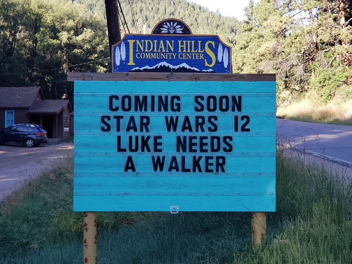 Indian Hills Community Sign