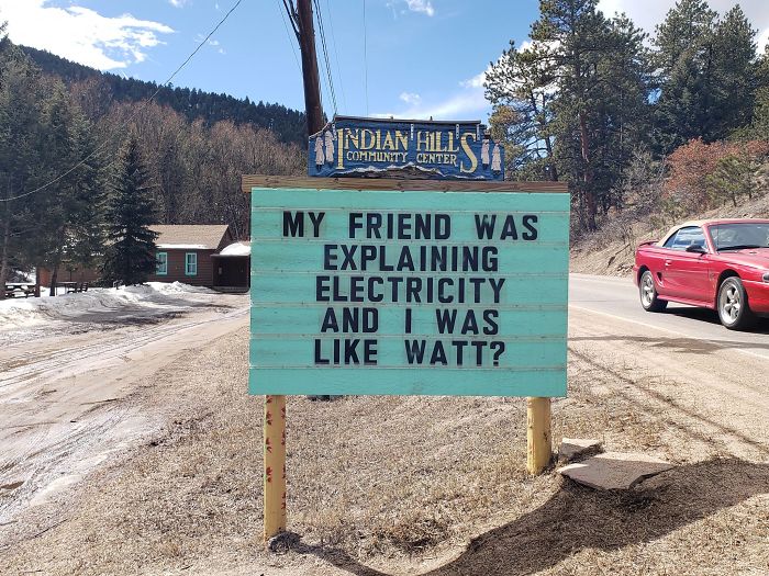 Indian Hills Community Sign