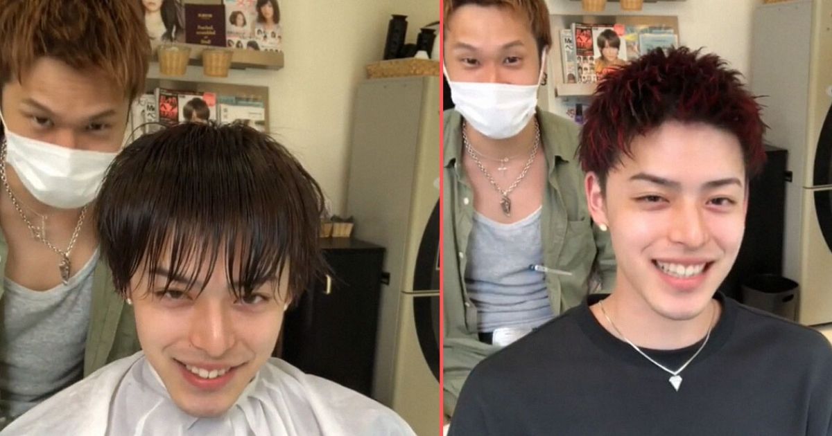 Skilled Japanese Barber Showed The Effect of A Good Haircut