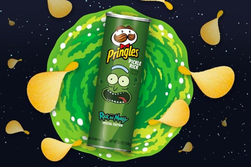 Pringles To Release Pickle Rick Flavour As They Teamed Up With Rick And ...