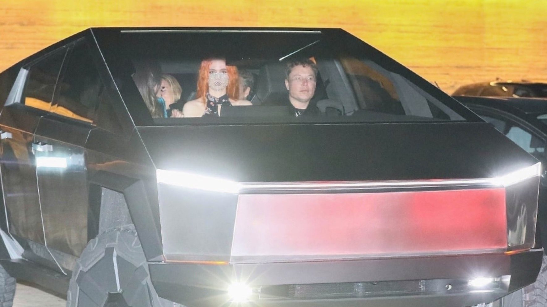 Elon Musk Spotted Driving Tesla Cybertruck Around Los Angeles Small Joys