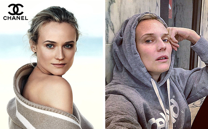 We’ve Found Women From Beauty Ads to See What They Look Like Without Makeup