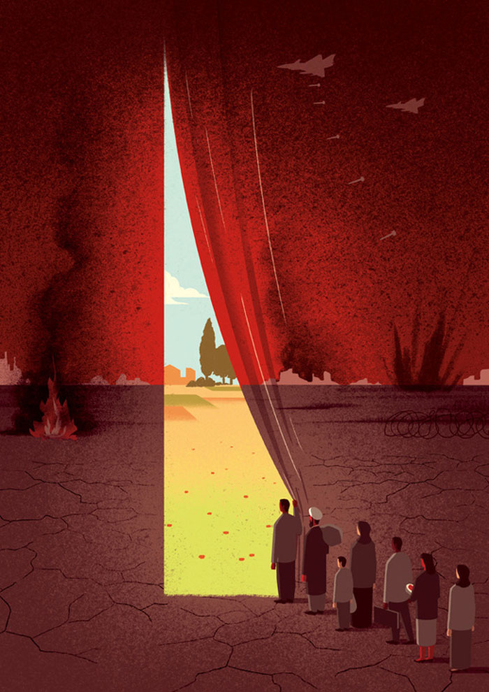 Italian-Illustrator-Davide-Bonazzi-Artwork Italian-Illustrator-Davide-Bonazzi-Artwork