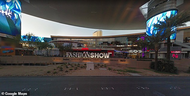 The shooting happened at Fashion Show Mall on the Las Vegas Strip on Tuesday night