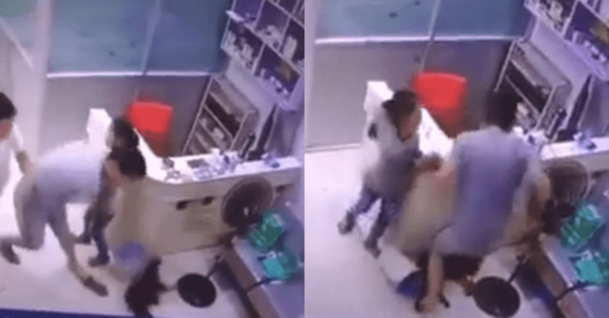 Man Slams His Dog To The Floor Because The Vet Bill Was Too High