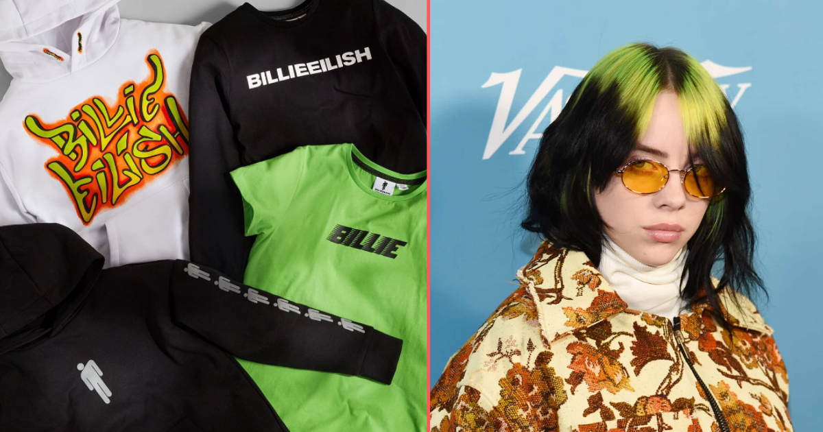 Primark Launched a New Range of Billie Eilish as She was Declared to Be ...