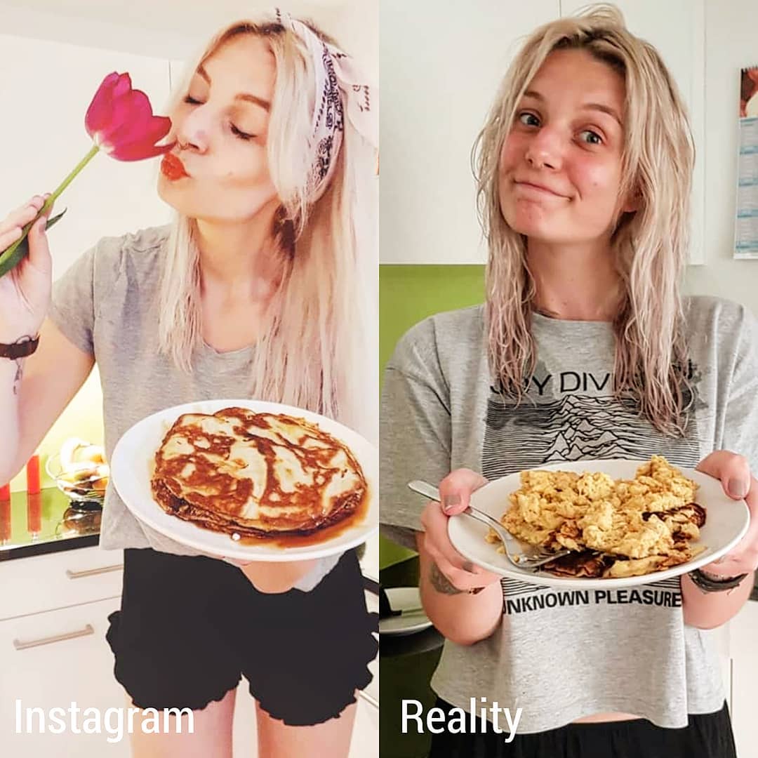 Social Media Vs Reality The Truth Behind Amazing Social Media Pictures Small Joys