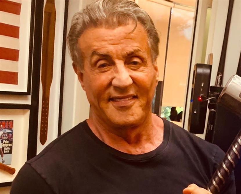 Sylvester Stallone Showcased His Head of Fully Silver Hair - Small Joys