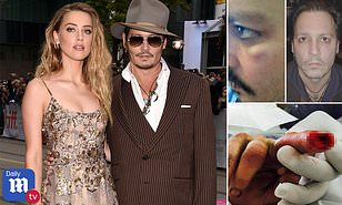 Resultado de imagen de johnny depp amber heard