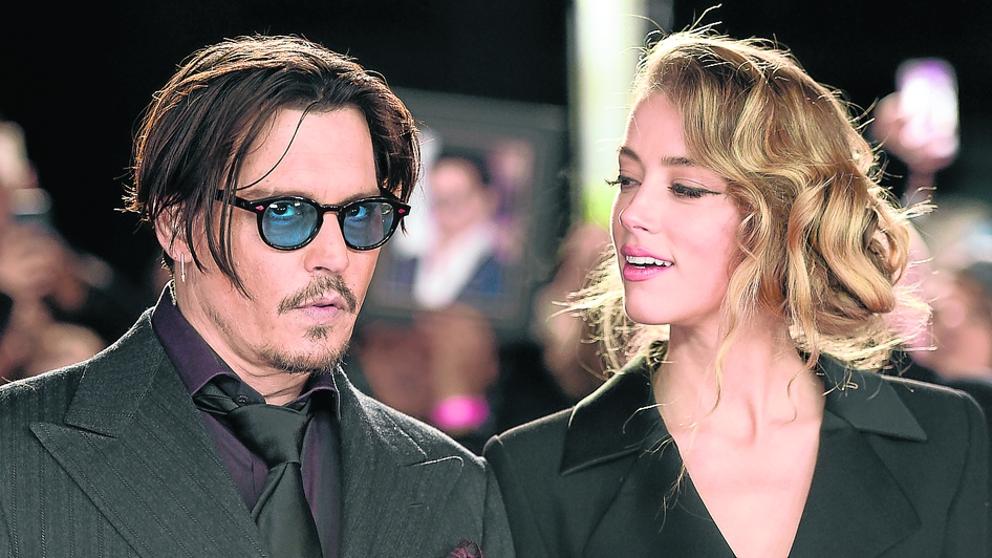 Resultado de imagen de johnny depp amber heard