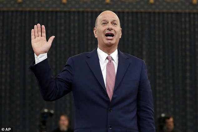 Gordon Sondland was a witness who testified during the impeachment inquiry