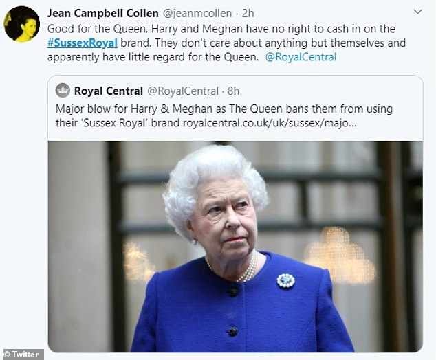 The news has divided members of the public, with some agreeing they should not be able to keep using the word 