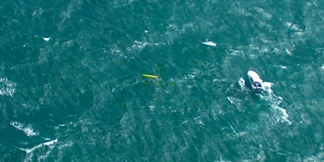 Officials said the kayak had been outfitted with several important items that helped them locate and rescue the man.