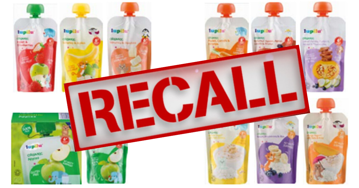 Supermarket Has Recalled 10 Different Flavors Of Baby Food Pouches As