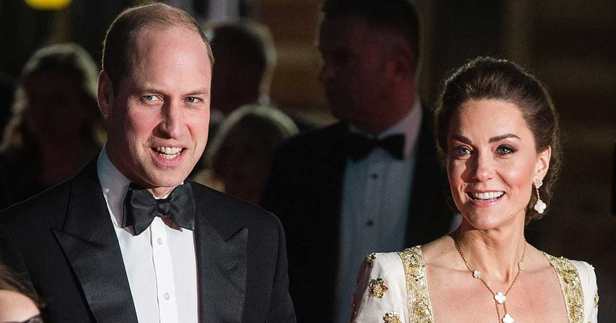 Duchess Kate Middleton Slay BAFTA Red Carpet with a White and Gold Gown ...