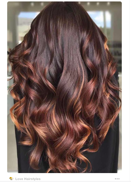 couleur cheveux caramel