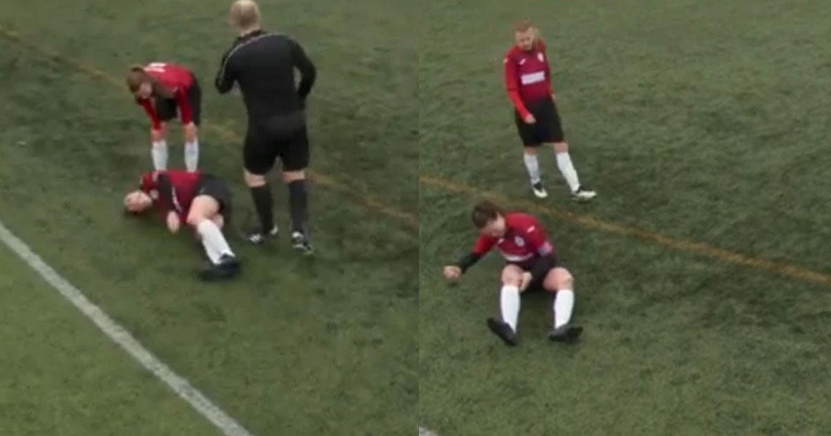 A Women's Soccer Captain Placed Her Dislocated KneeCap Back Into Place