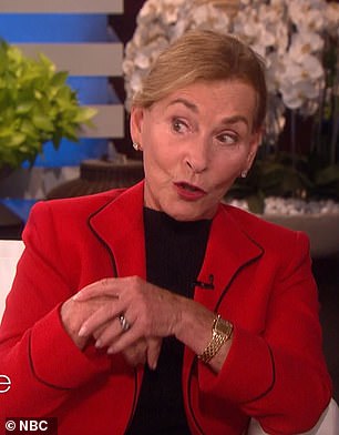 Raking it in: The charismatic courtroom leader is the highest-paid personality on TV with an annual salary of  million