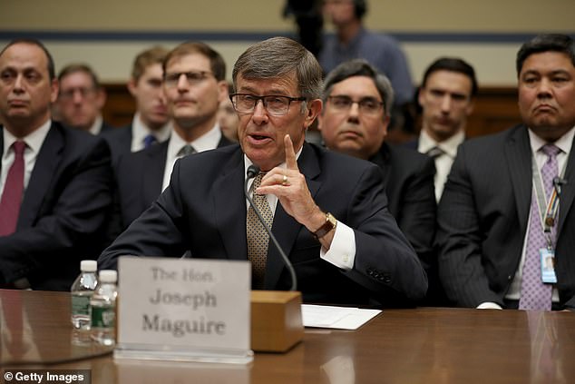 Streisand slams Trump for firing acting Director of National Security Joseph Maguire in mid-February, which she claims was 